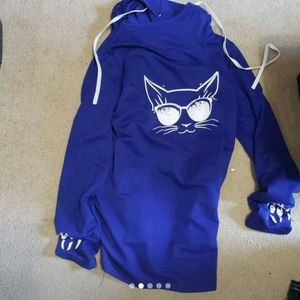 2XL cat hoodie